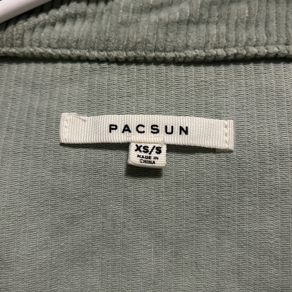 Pacsun Green Corduroy Jacket - Picture 3 of 4